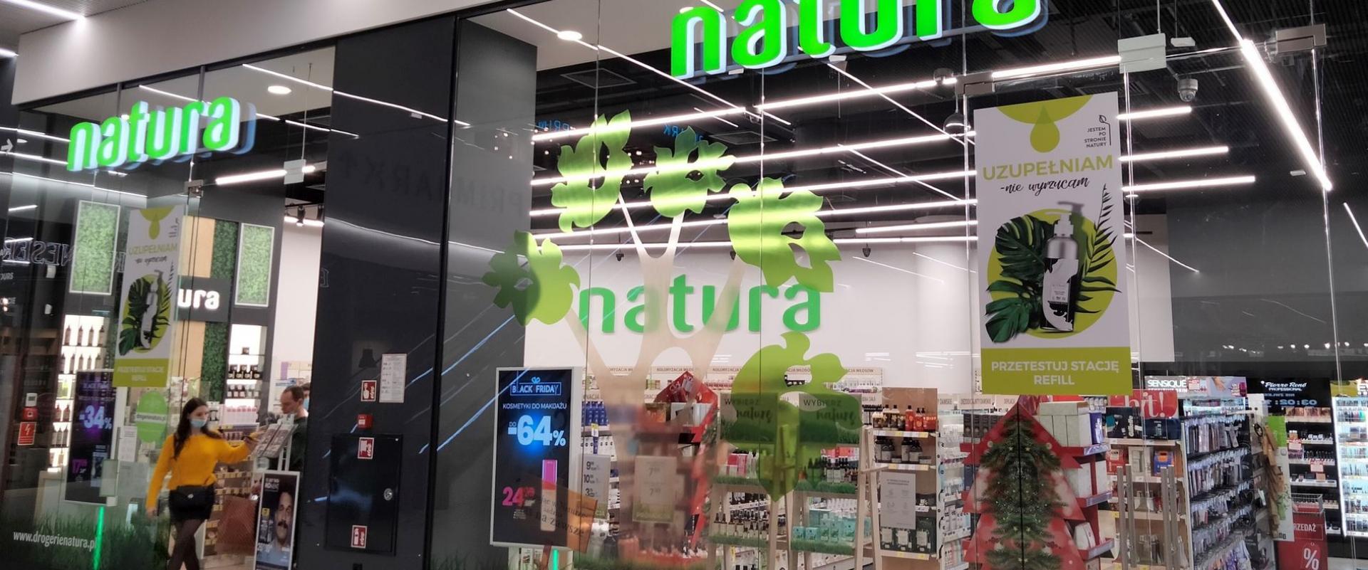 Pierwsza stacja Refill w Drogerii Natura na warszawskich Bielanach